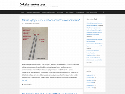 d-rakennekosteus.fi snapshot