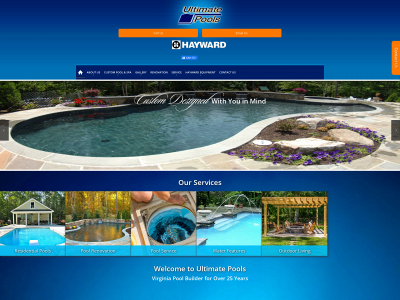 ultimatepools.com snapshot