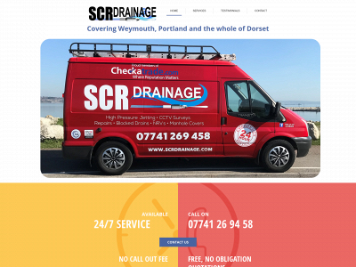 scrdrainage.com snapshot
