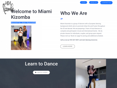 kizombausa.com snapshot