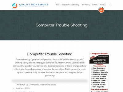 qualitytechservice.com snapshot
