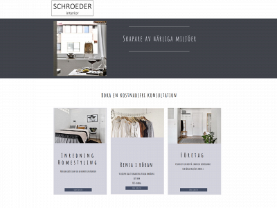 schroederinterior.se snapshot