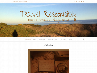 travelresponsibly.net snapshot