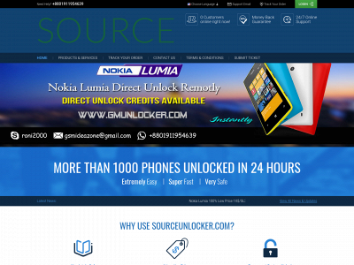 sourceunlocker.com snapshot
