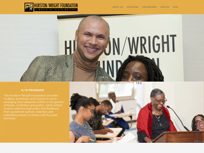 hurstonwright.org snapshot