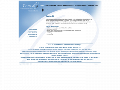 com-dt.nl snapshot