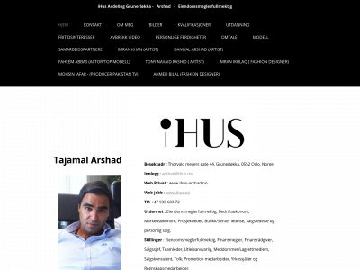 ihus-arshad.no snapshot