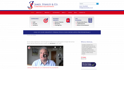 jamesstanley.co.uk snapshot