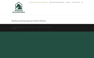 manegedekleineweide.nl snapshot