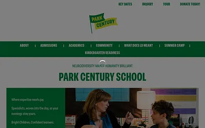 parkcenturyschool.org snapshot