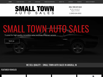 smalltownangola.com snapshot