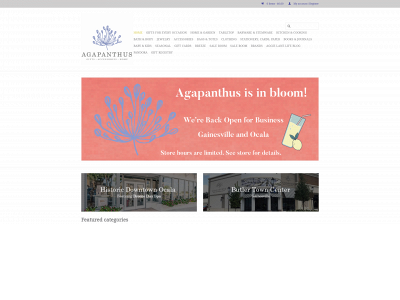 www.shopagapanthus.com snapshot
