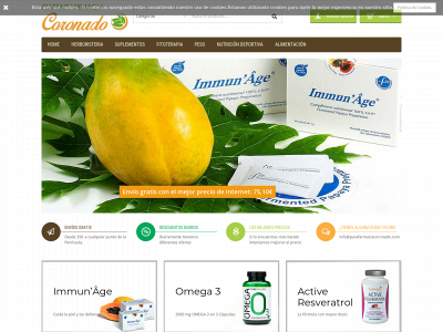 parafarmaciacoronado.com snapshot