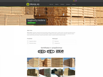 praslas.lt snapshot