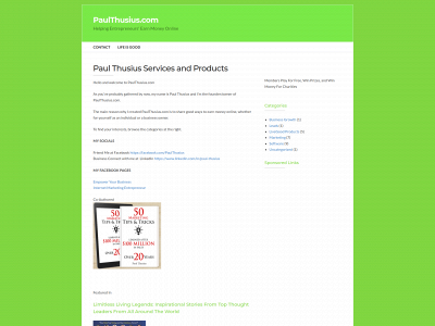 paulthusius.com snapshot