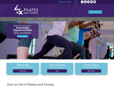 imxpilatesstudio.com snapshot
