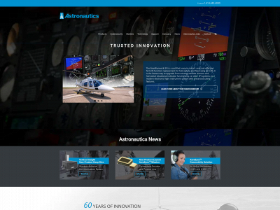 astronautics.com snapshot