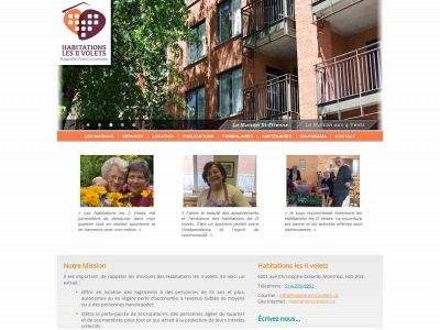 habitations2volets.ca snapshot