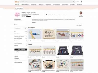 prettystitchmarkers.com snapshot