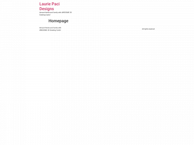lauriepacidesigns.com snapshot