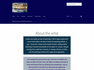 landscapeartist.xyz snapshot