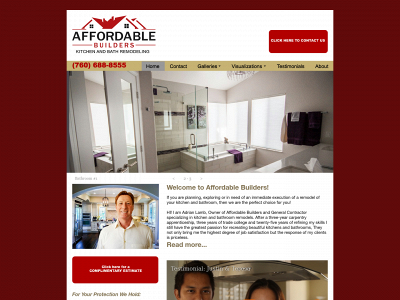 myaffordablebuilder.com snapshot