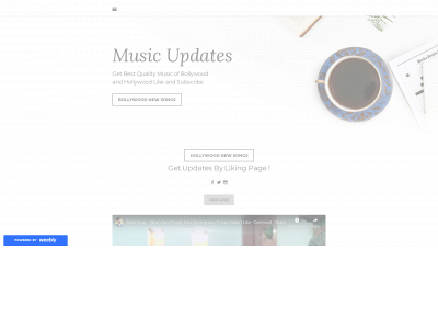 songupdates.weebly.com snapshot