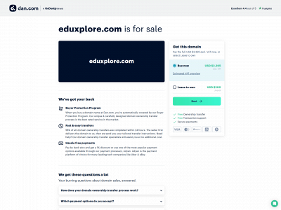eduxplore.com snapshot
