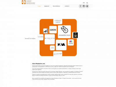 arbremandarine.be snapshot
