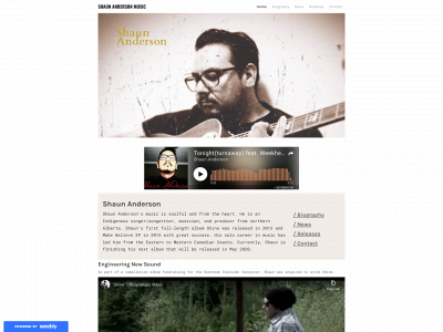 shaunandersonmusic.weebly.com snapshot
