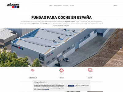 tapiceriasarbones.com snapshot