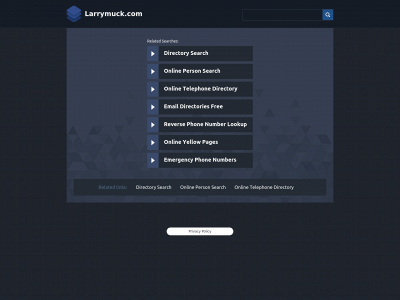 larrymuck.com snapshot