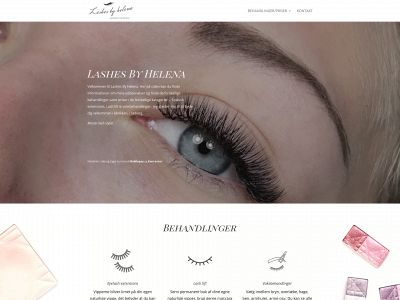 lashesbyhelena.dk snapshot