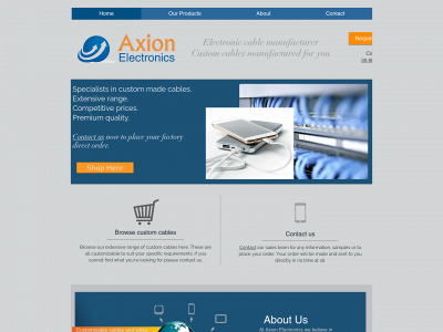 www.axionelectronics.co.nz snapshot
