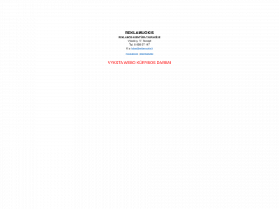 reklamuokis.com snapshot