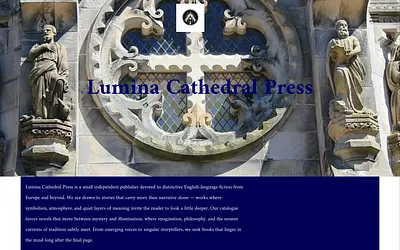 luminacathedralpress.com snapshot