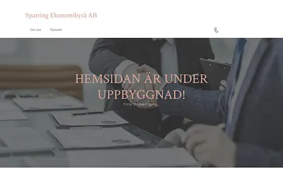 sparringekonomi.se snapshot