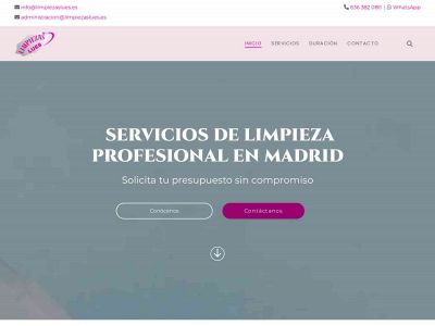 www.limpiezaslues.es snapshot