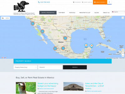 mexicorealestatesearch.com snapshot