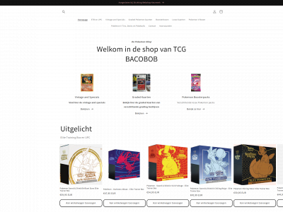 tcgbacobob.nl snapshot