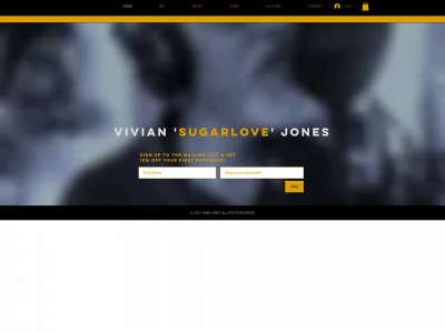 vivianjonesmusic.com snapshot