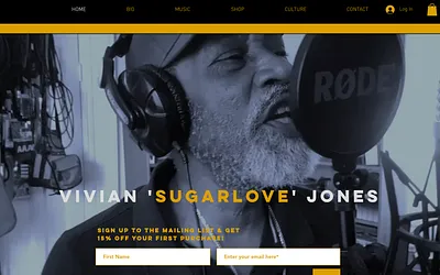 vivianjonesmusic.com snapshot