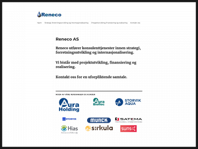 reneco.no snapshot