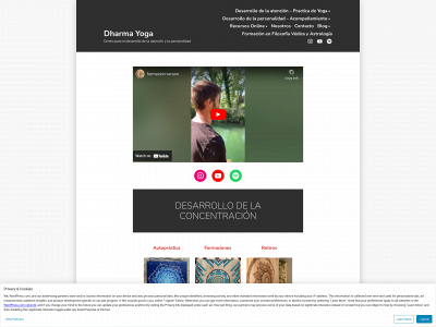 dharmayoga.es snapshot