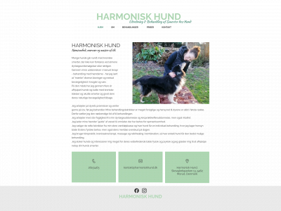 harmoniskhund.dk snapshot
