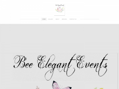 www.beeelegantevents.com snapshot