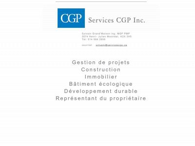 servicescgp.ca snapshot