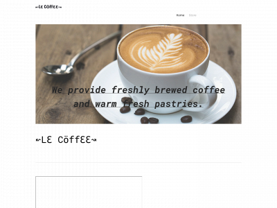 le-coffee.weebly.com snapshot