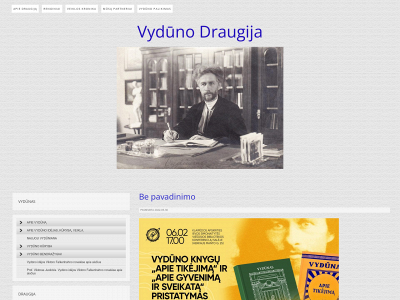 vydunodraugija.lt snapshot