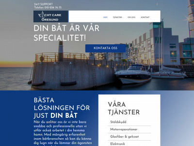 yachtcareoresund.se snapshot